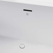 Load image into Gallery viewer, Slotted Overflow and White Popup Drain